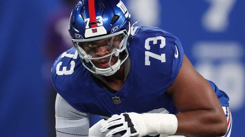 Giants NFL trade deadline rumors involve OL Evan Neal.