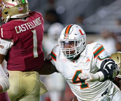 New 2026 Mock Draft Has Saints Passing on QB at No. 4 for Miami Star Rueben Bain Jr.