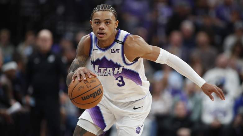 Utah Jazz point guard Keyonte George