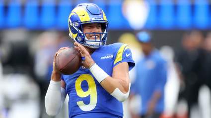 Matthew Stafford Gets Good News Before Rams Square Off Against Saints