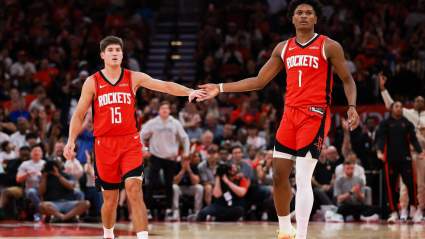 Amen Thompson Issues Warning to Reed Sheppard After Career Night