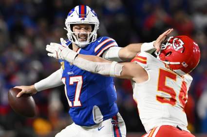 Josh Allen’s Behavior Toward Keon Coleman During Bills-Bucs Turns Heads