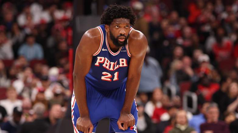 Philadelphia 76ers center Joel Embiid