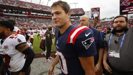 Pats QB Drake Maye Won’t ‘Change’ After Key Mistake vs. Bucs