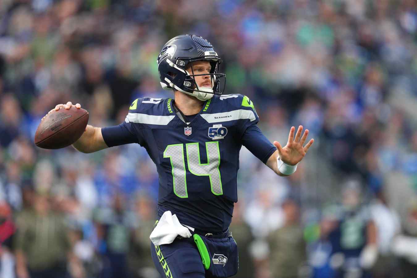 Sam Darnold Credits ‘Incredible’ Seahawks O-Line Before Rams