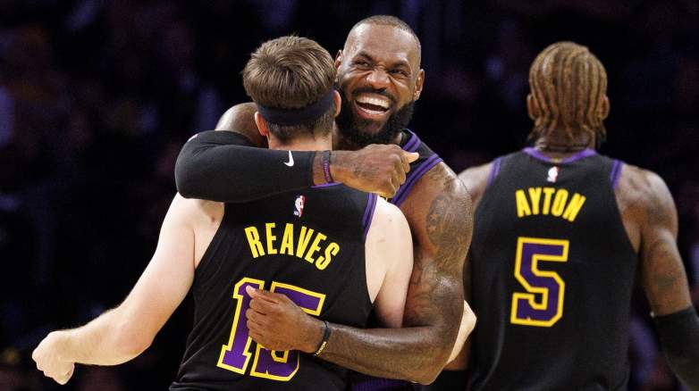 LeBron James, Austin Reaves, Lakers