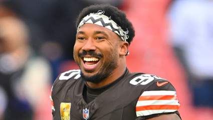 Browns Make Historic Myles Garrett Announcement During Ravens Game