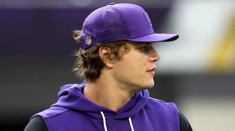 Minnesota Vikings quarterback JJ McCarthy