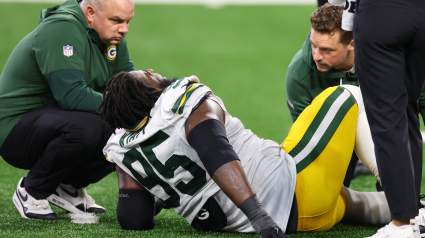Packers Star Carted off Field With Devastating Ankle Injury