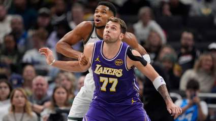 Luka Doncic Taunted Giannis For Air Balling Free Throw