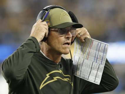 Chargers’ Jim Harbaugh Has Strong Message for Team After Jaguars Loss