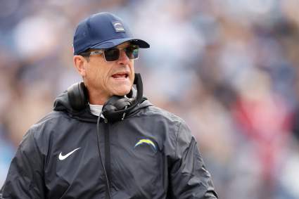 Harbaugh Discreetly Benches New O-Lineman