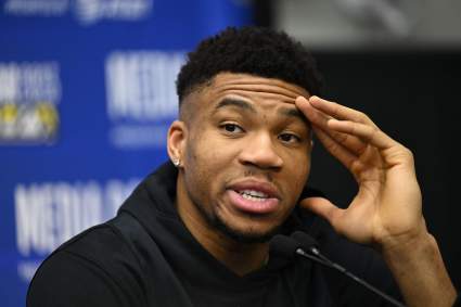 Giannis Antetokounmpo Snaps at ‘Disrespectful’ Reporter Over Bucks Future