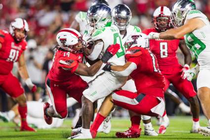 Trench Battle Brewing: Oregon vs TTU Quietly the Best Quarterfinal