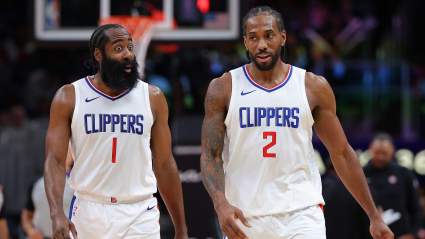 James Harden Reacts to Kawhi Leonard’s First 50-Point Game