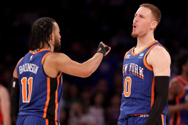 Donte DiVincenzo, Knicks Jalen Brunson