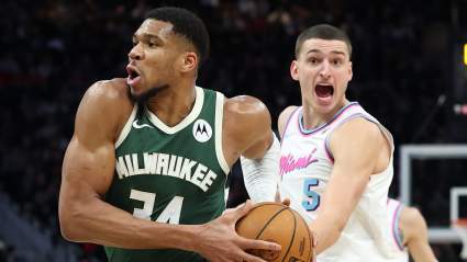 Giannis’ Dream Teams Skip Heat But ‘Steak’ Comment Resonates
