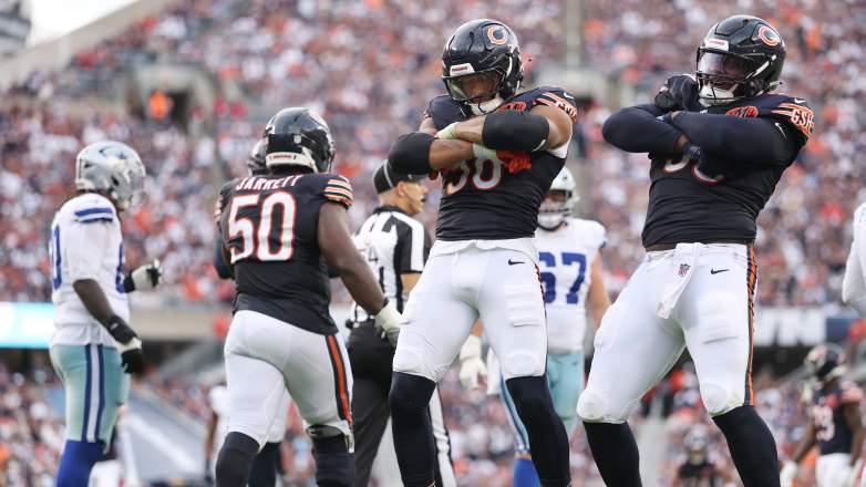 Bears Defensive Linemen Montez Sweat and Gervon Dexter Sr.