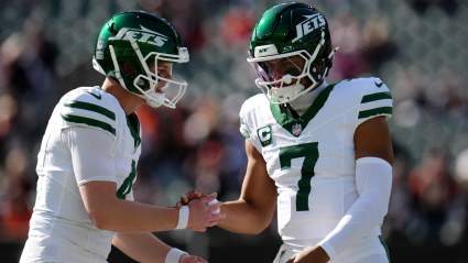 Surprise Justin Fields Injury Shakes up Jets QB Room, Rookie Gets Call Up