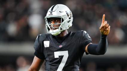 Geno Smith Dealt Unfortunate News About Raiders Future Amid Kenny Pickett Start