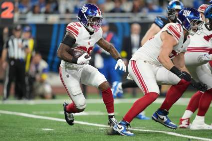 Giants Get Good News on RB Tyrone Tracy After Injury in Patriots Loss
