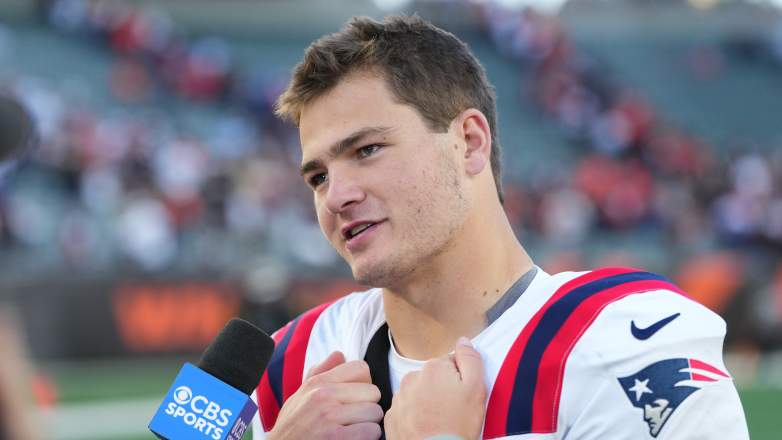 Drake Maye of the New England Patriots