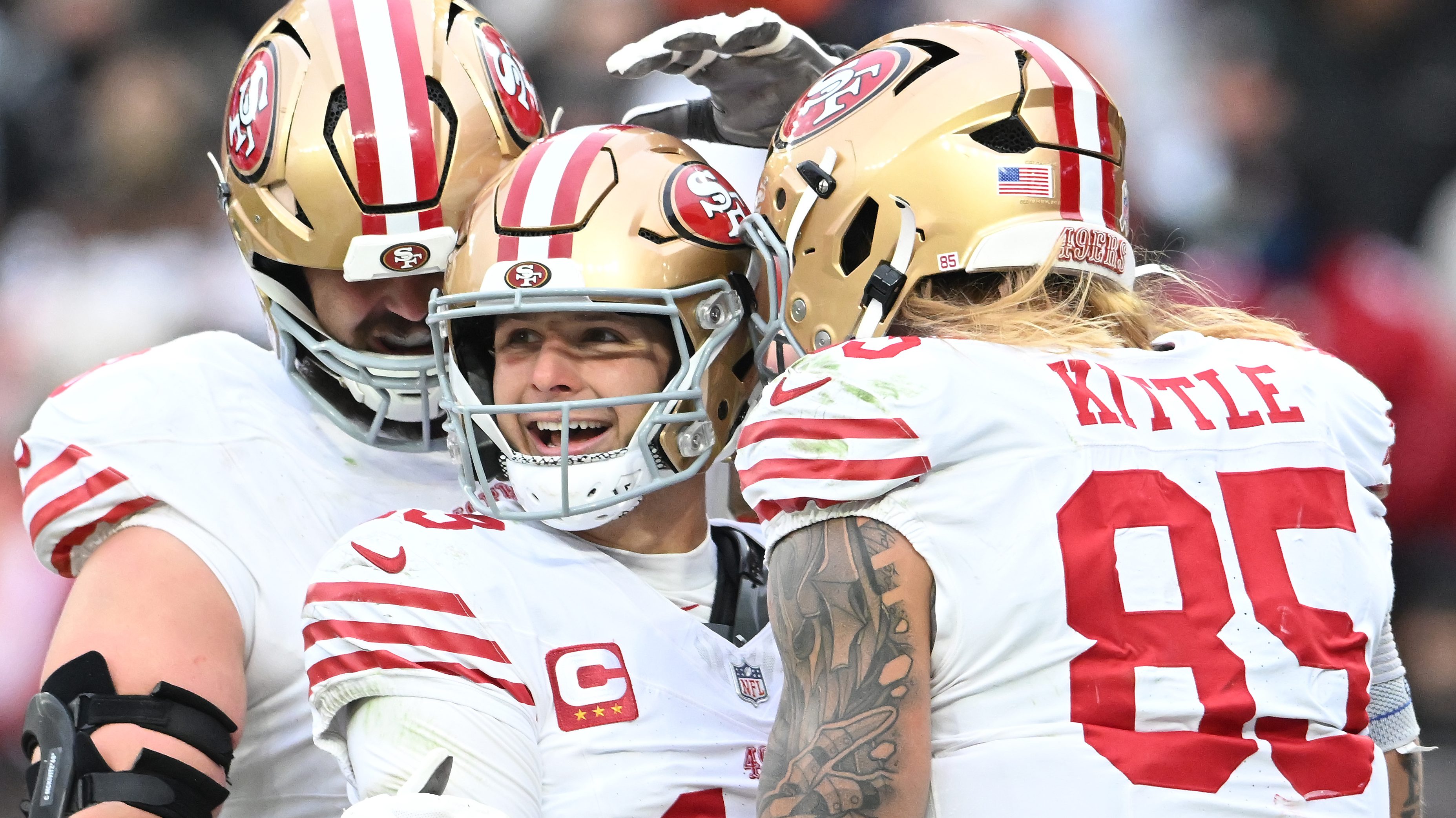 Brock Purdy San Francisco 49ers George Kittle