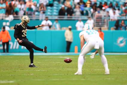Saints Make Major Kicker Decision on Irish Rookie After Dolphins Loss