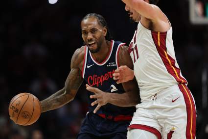 Trade Idea Sends Kawhi Leonard to Heat in Blockbuster Package