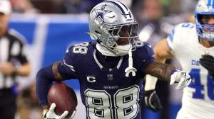 CeeDee Lamb #88 of the Dallas Cowboys 