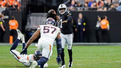 Raiders Announce QB News Before Texans Matchup