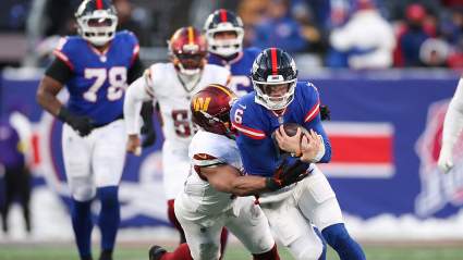 Giants QB Jaxson Dart Calls Out Concussion ‘Sensitivity’ vs. Commanders
