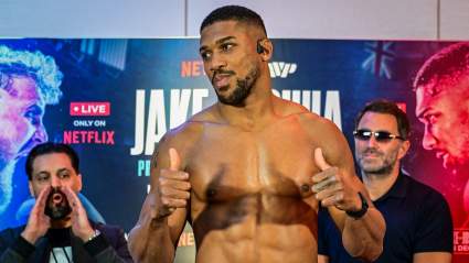 Anthony Joshua Explains 12-Month Break, Elbow Surgery Before Jake Paul Fight