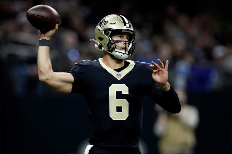 New Orleans Saints quarterback Tyler Shough