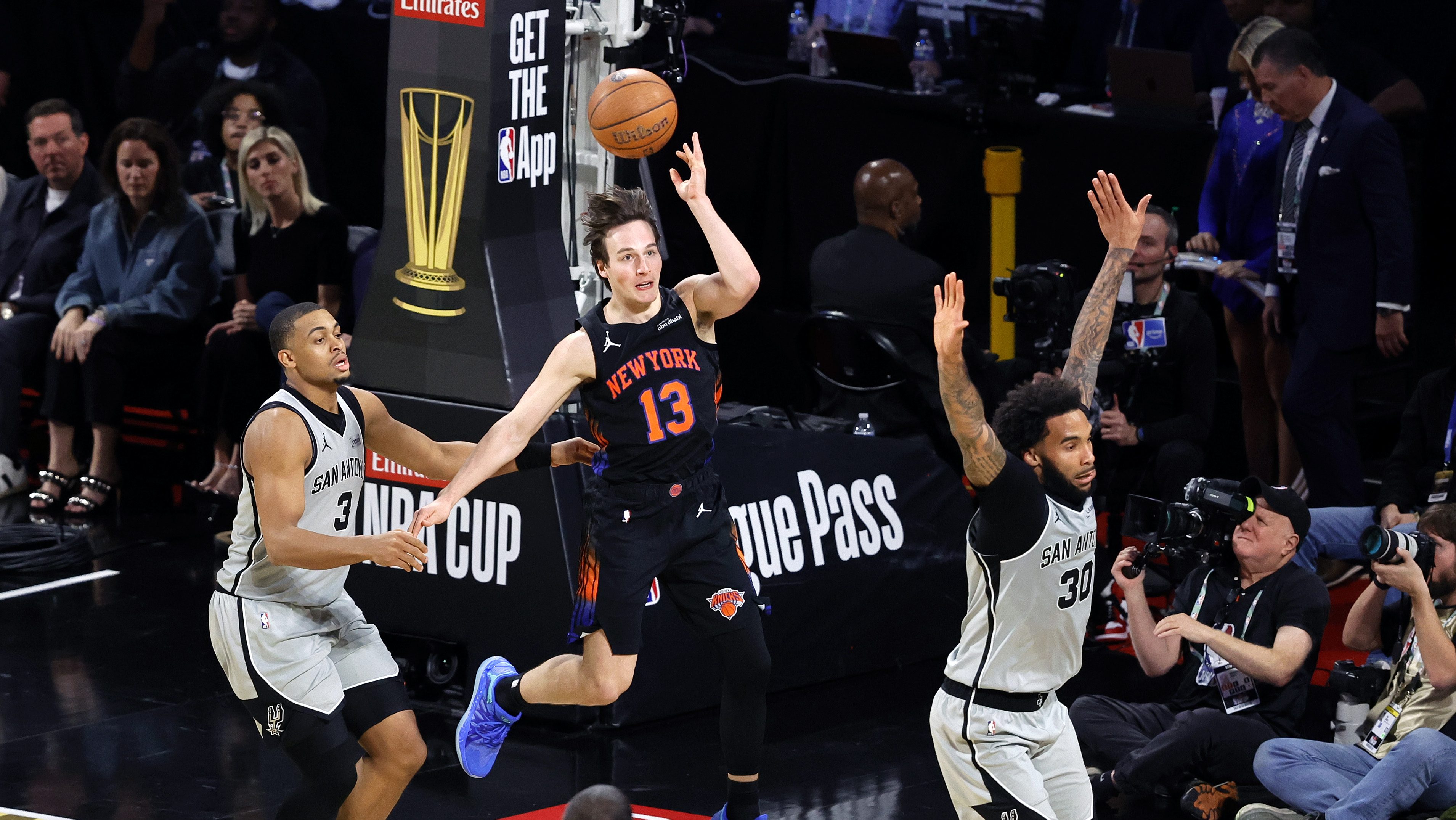 Tyler Kolek Has Career Night as Knicks Claim NBA Cup - Heavy Sports
