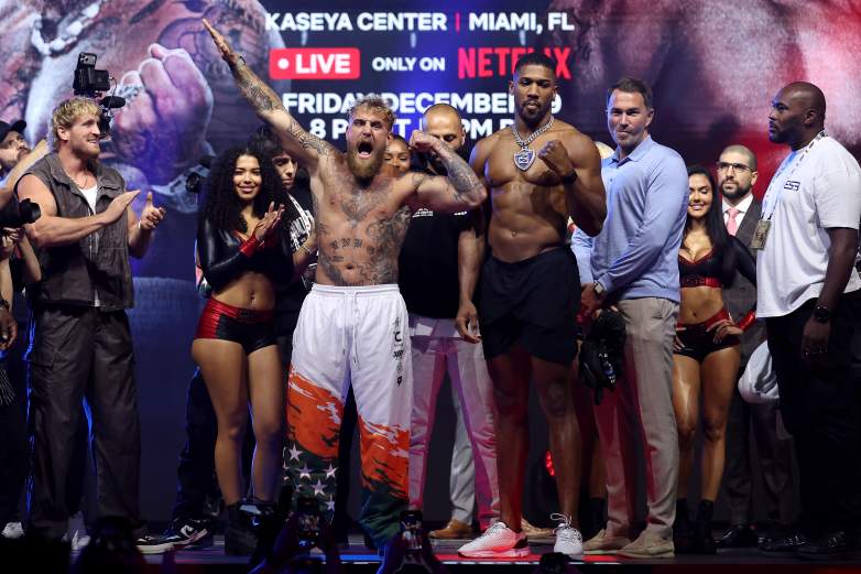 Jake Paul Anthony Joshua