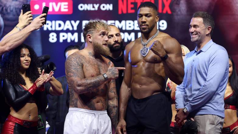 Jake Paul Anthony Joshua