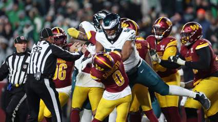 Eagles Player Ejected After Brawl In Win Over Commanders