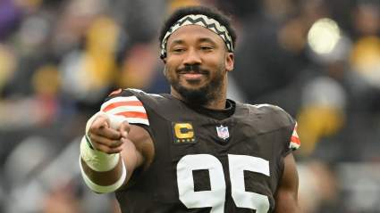 Browns’ Myles Garrett Reveals Aaron Rodgers Messages After Missing Sack Record