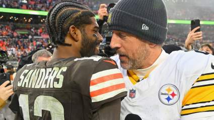 Sanders, Rodgers Share Telling Interaction After Browns Best Steelers