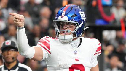 Jaxson Dart Silences Fernando Mendoza Chatter in Giants Tank Bowl Win