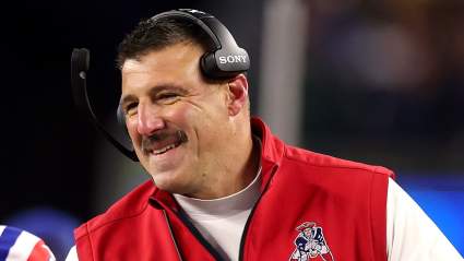 Patriots’ Mike Vrabel Makes Promise on Mustache