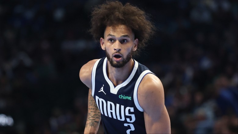 heavy.com - Adel Ahmad - Lakers Proposed to Trade for All-Rookie Mavs Center as Proven Luka Doncic Fit