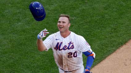 Pete Alonso Predicted to Betray Mets, Sign With NL East Arch-Rival