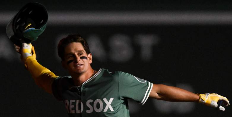 Boston Red Sox outfielder Roman Anthony