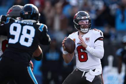 Buccaneers’ Baker Mayfield Critical of Game-Sealing INT Against Panthers