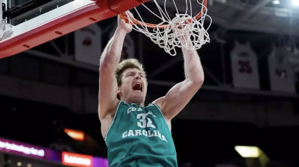 Commanders Bring 6-foot-9 Basketball Star in for TE Tryout
