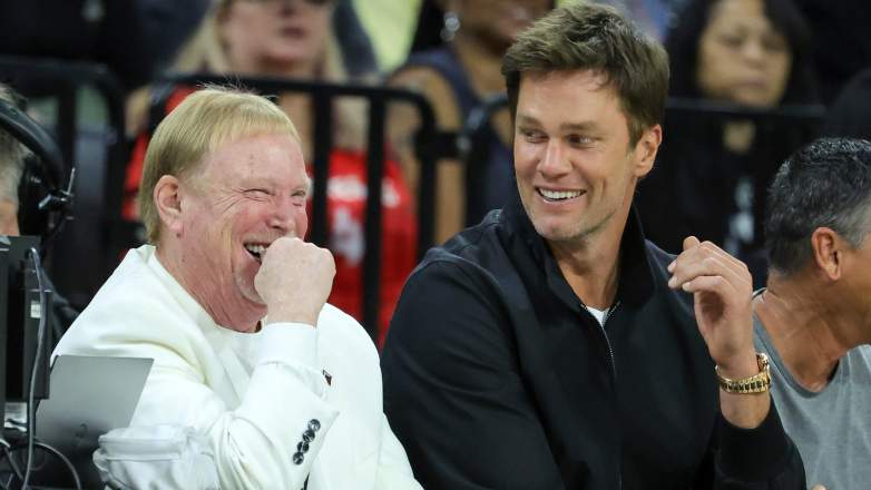 Mark Davis and Tom Brady