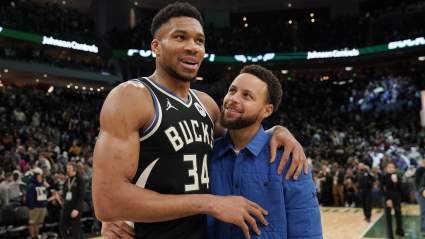 Warriors’ Steph Curry Sends Blunt Message About Giannis Trade
