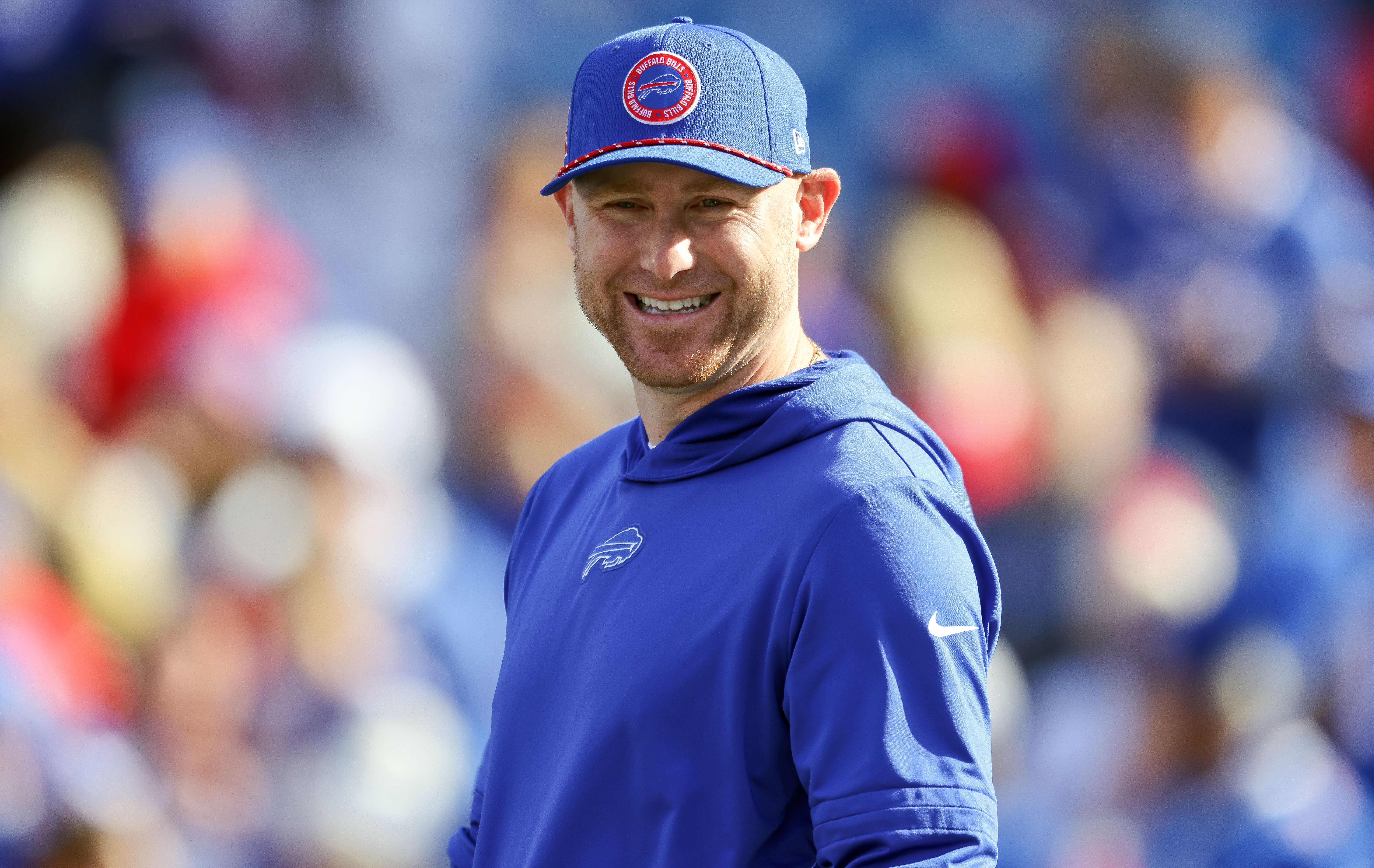 New report: Joe Brady turned down 2 NFL jobs before becoming Bills head coach.